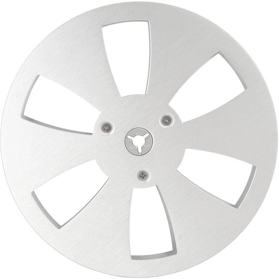Tape Reel in Lega di Alluminio - 1/4 Pollici - 6 Viti in Acciaio Inossidabile - Caricatore a Bobina