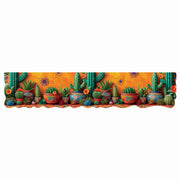 Tappeto Cucina Gomma Pvc Stampa Digitale HD Piante Cactus Moderno Sagomato Antimacchia 50x240 cm