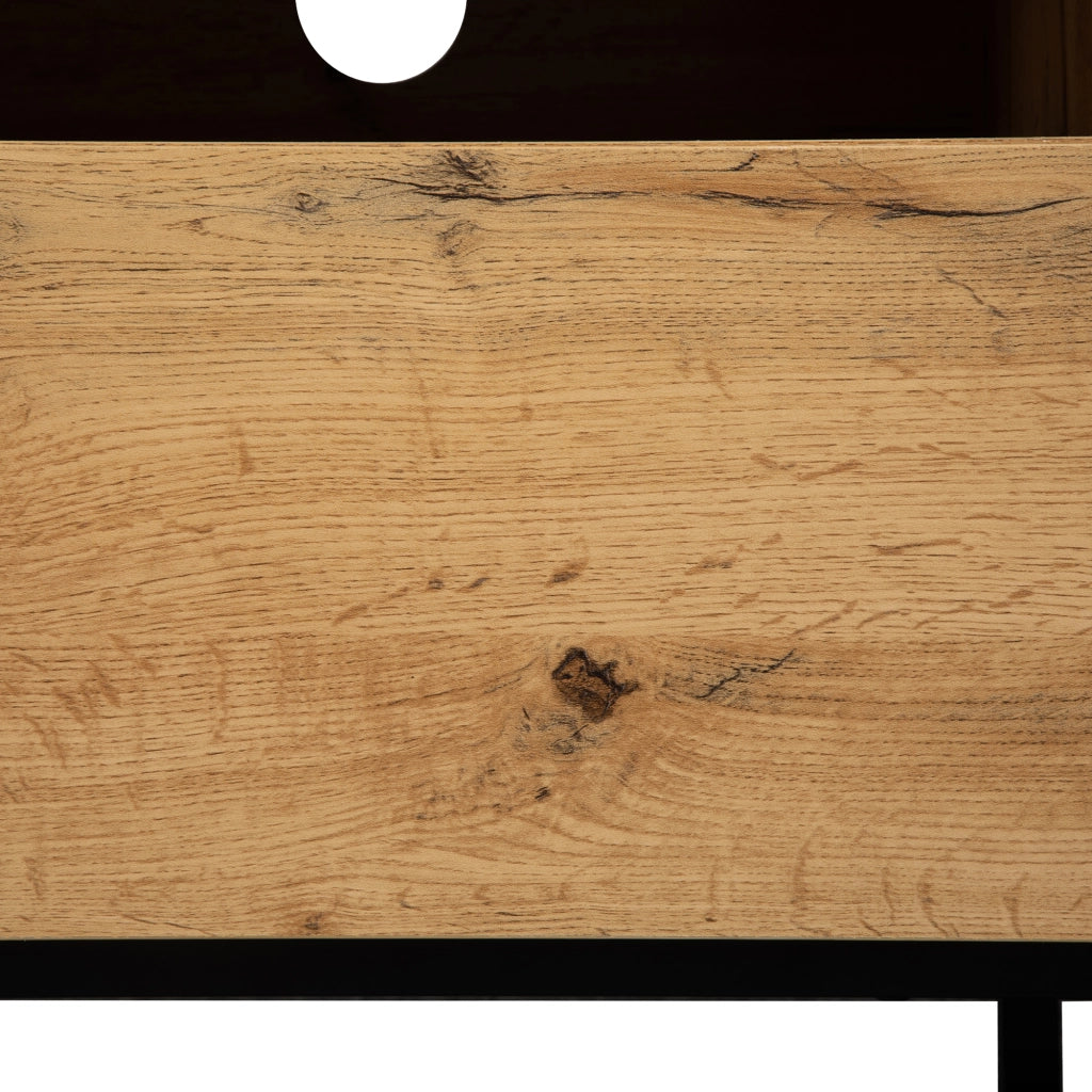Mobile TV Colorblocking con Venatura in Legno ¨C MINIMAL ¨C 180 cm