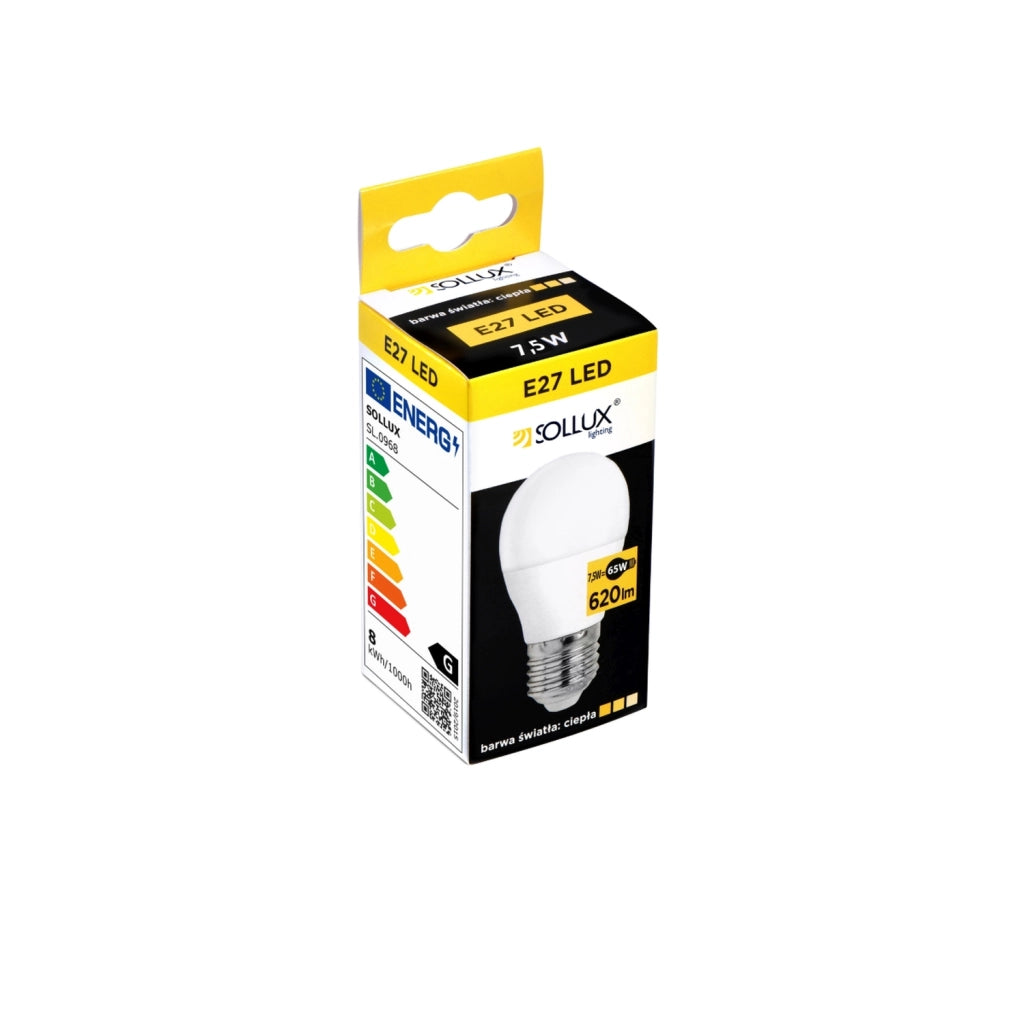 Lampadina LED E27 3000K 7,5W 620lm
