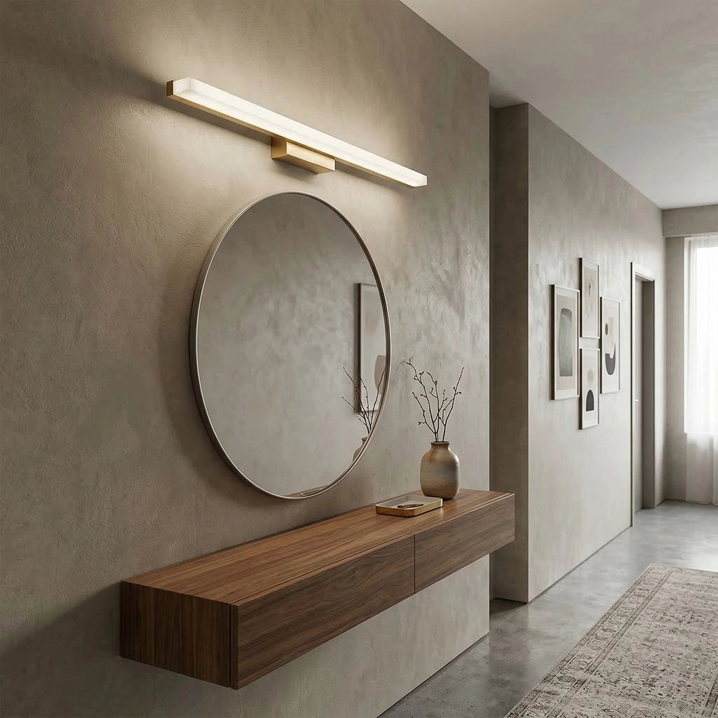 Lampada Da Parete Led 80cm APP1853-1W Brush Gold