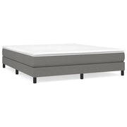 Letto matrimoniale | Letto per adulti | Struttura Letto a Rete a Molle Grigio Scuro 180x200 cm Tessuto