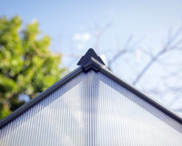 Serra Da Giardino in Policarbonato Mythos Doppio Strato  306X185X208 cm  Grigio