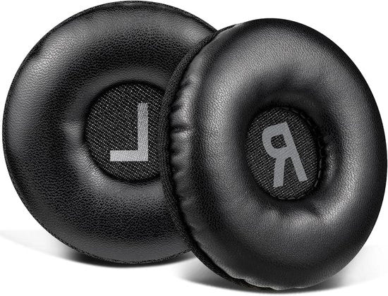 Orecchini di Sostituzione per H390 H600 H609 H760 Telefono per la Testa Senza Fili - Nero con Membrana di Gelatina Molle e Schiuma Isolante Acustica