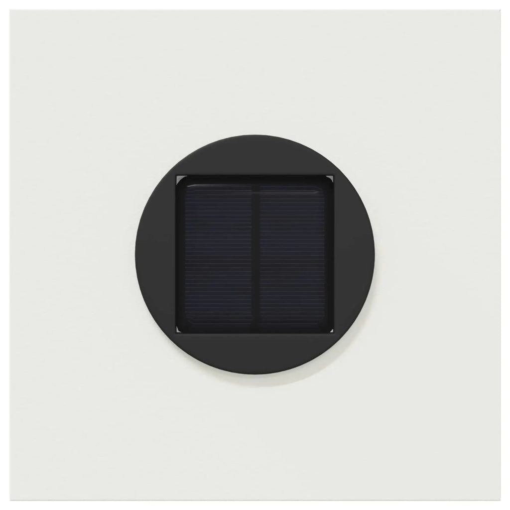 Faro LED solare per sentieri 2 pz Bianco CFW6349339