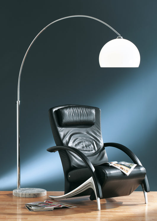 Piantana da Interno  E27 in Metallo Cromo