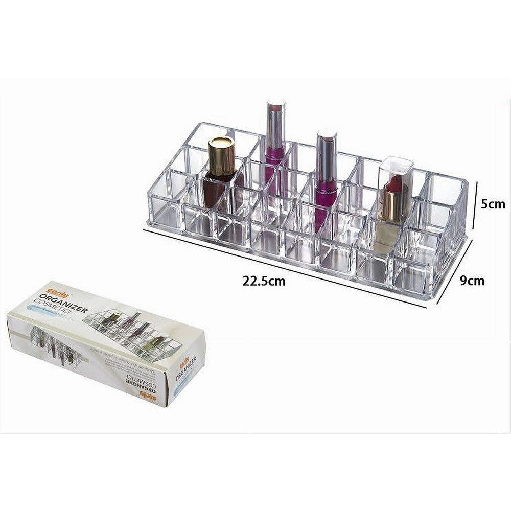 Trade Shop - Organizzatore Porta Cosmetici  10245 Espositore 24 Comparti Organizer Make Up -