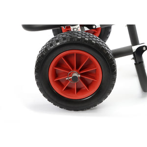 Toboli Carrello di trasporto per 2 tavole da surf SUP Richiudibile Max 45 kg Pneumatici in PU