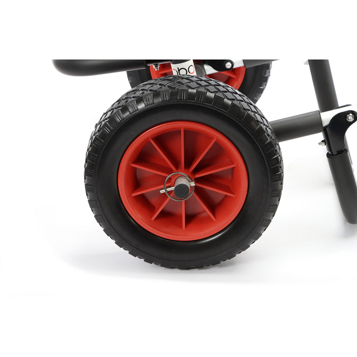 Toboli Carrello di trasporto per 2 tavole da surf SUP Richiudibile Max 45 kg Pneumatici in PU