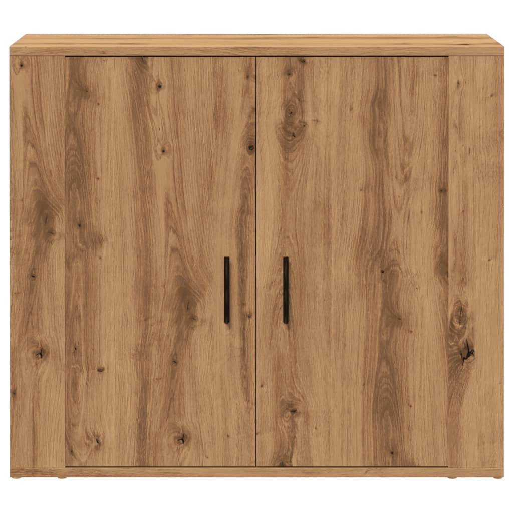 Credenza cassettiera cassettiera mobile contenitore organizer cucina soggiorno realizzato artigianalmente 80 x 33 x 70 cm derivati ​​del legno marrone 02_0030822
