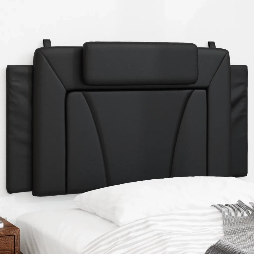 Cuscino Testiera Nero 100 cm in Similpellecod mxl 90001