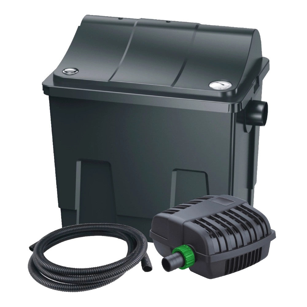 Amtra Pond Biofilter Set 6000 - filtro a caduta completo di UV e pompa per laghetti fino a 6000 litri