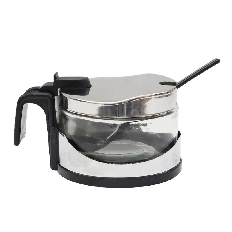 KIT SET 2PZ MAURY'S CONDÌ FORMAGGIERA DA TAVOLA CON CUCCHIAINO IN ACCIAIO INOX