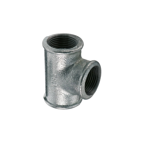 TEE RIDOTTA ZINCATA- 1/2 x 3/4- IKARO- pezzi 10