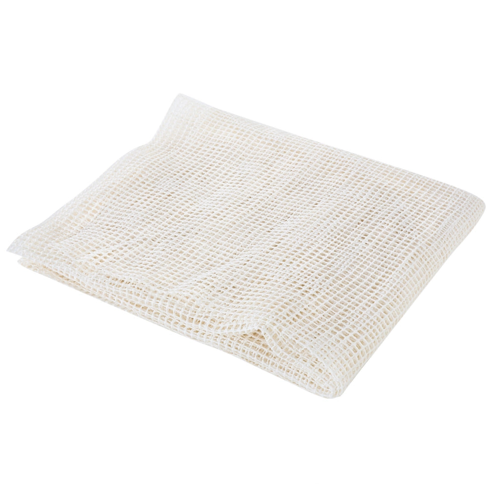 Tappetino antiscivolo per tappetino antiscivolo bianco 150 x 190 cm tagliabile