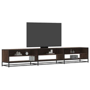 Mobile TV Rovere Marrone 270x40x46 cm in Truciolato 3300814