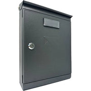CASSETTA POSTA EVOLUZIONE  ACCIAIO VERN ANTRACITE MM 220X75 H.MM 320