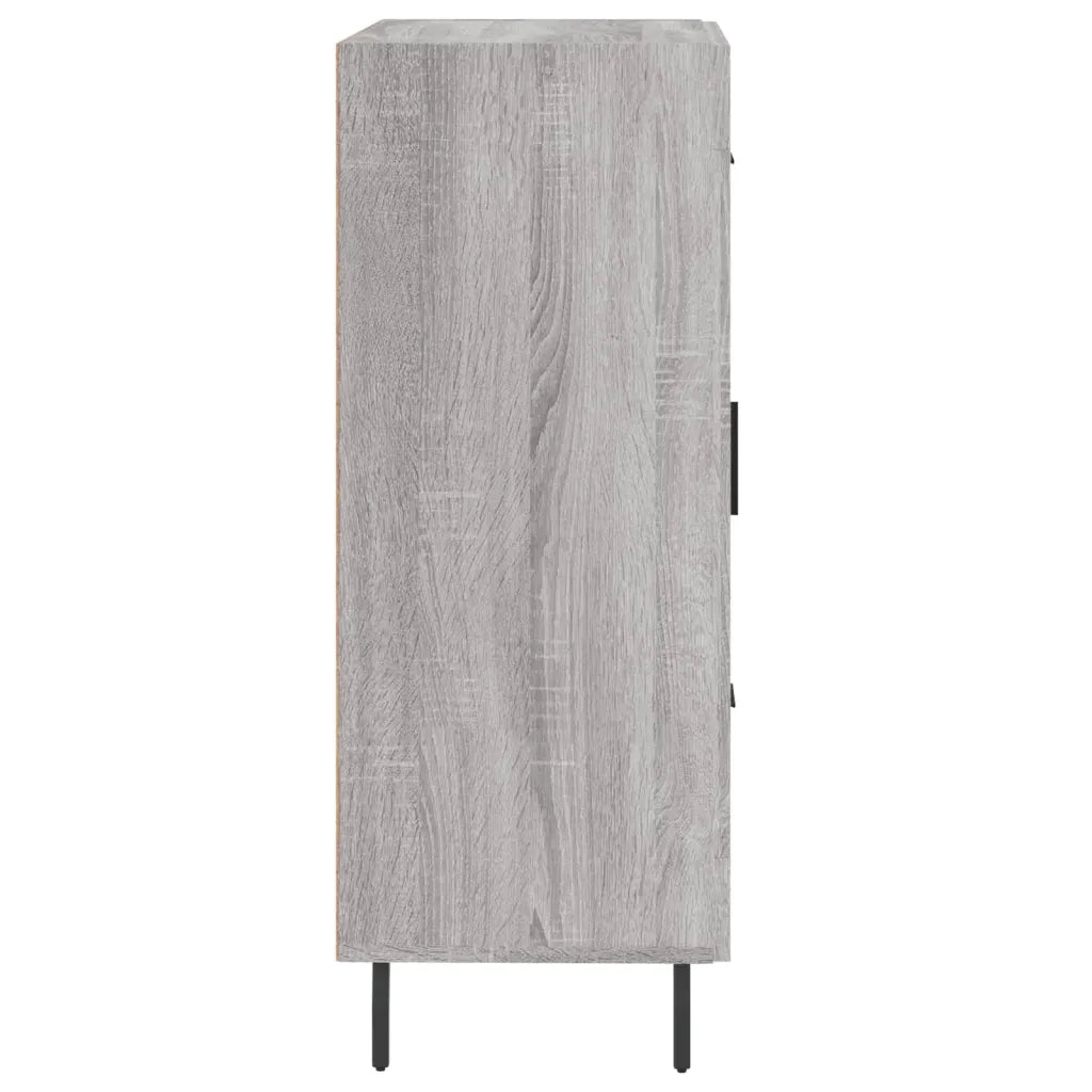 Credenza | Madia | Buffet da pranzo | Armadio da pranzo Grigio Sonoma 69,5x34x90 cm in Legno Multistrato