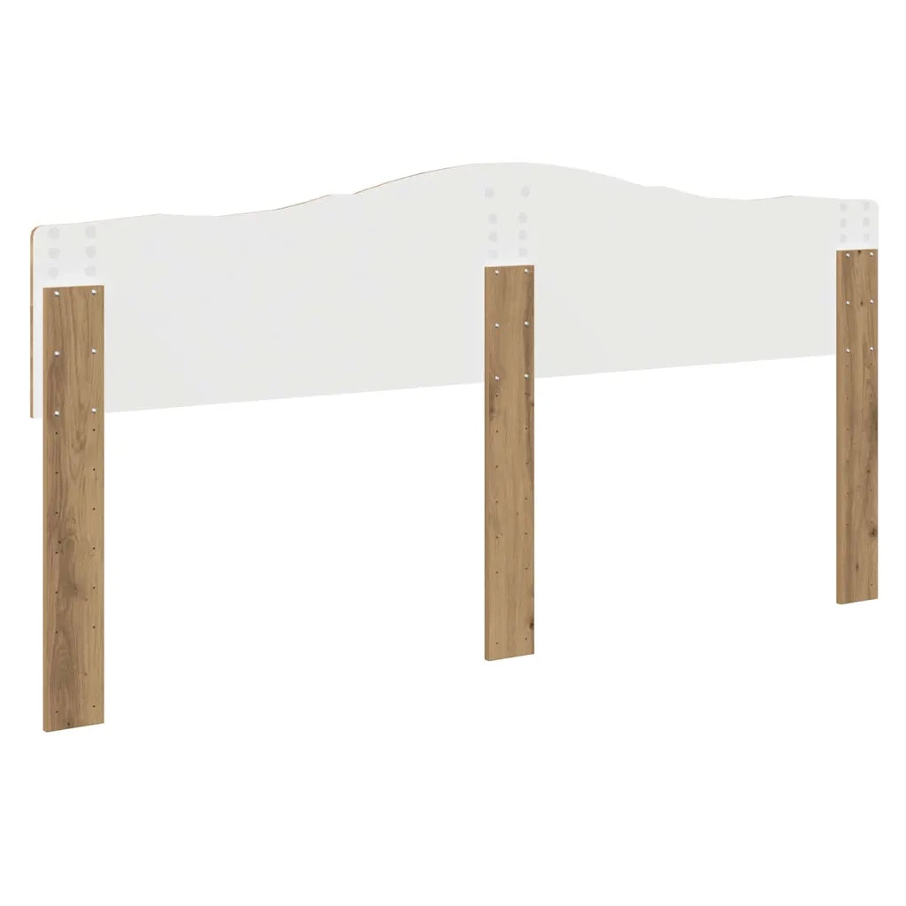Testiera-Testata-Testiera Decorativa Rovere artigianale 180 cm Legno multistrato 240033