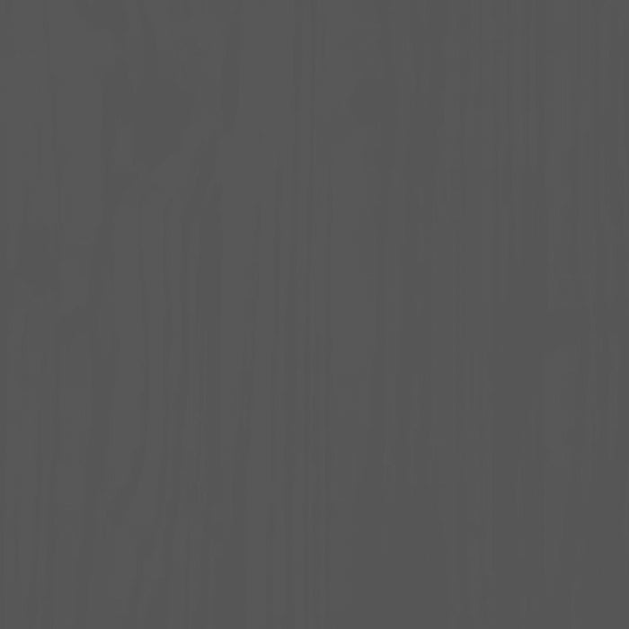 Libreria/Divisorio Grigio 80x35x160 cm Legno Massello