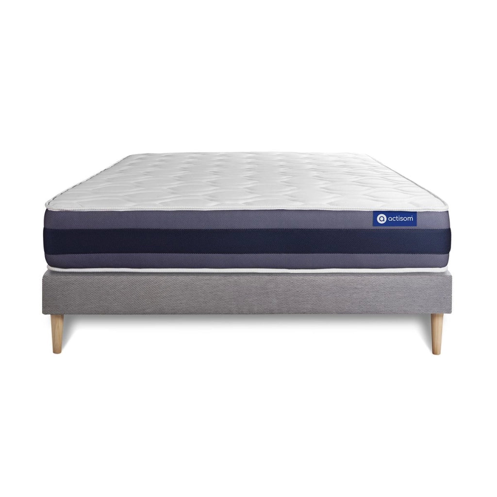 Kit rete e materasso matrimoniale Actimemo morpho 140x190cm - Spessore : 24cm- memory foam - Bilanciato -