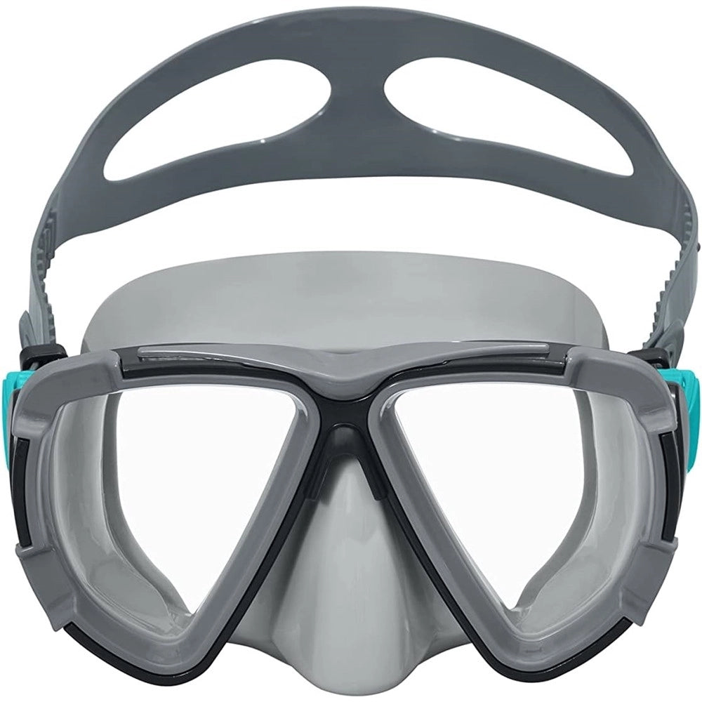 Trade Shop - Maschera Subacquea Blackstripe 14+anni Per Piscina Mare 3 Colori Assortiti 22052 -