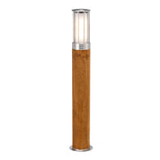 Paletto giardino teak/inox E27 40W IP55 Hornsea Elstead