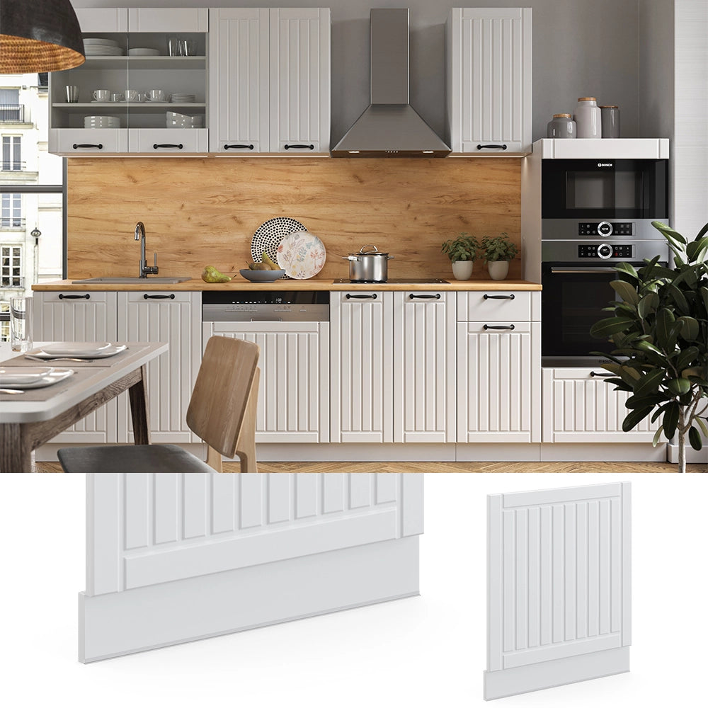 Vicco Pannello frontale Bianco casa di campagna 60 cm senza piano di lavoro
