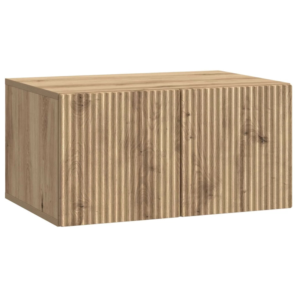 Mobile Porta TV da Muro Rovere Artigianale 59,5 x 41 x 30 cm 898514