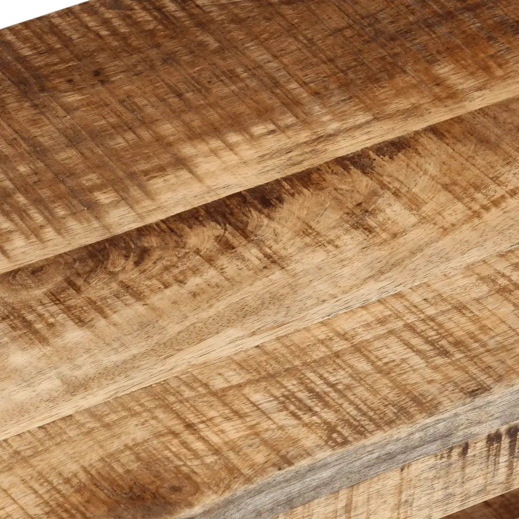 Mobile Porta TV 120x30x40 cm in Legno di Mango Grezzo 320679