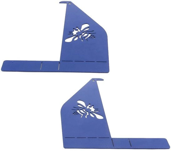 Accessori per l'apicoltura - Struttura di ispezione per api - Disegno facile da usare - Blu - Struttura di ispezione per api con supporto...