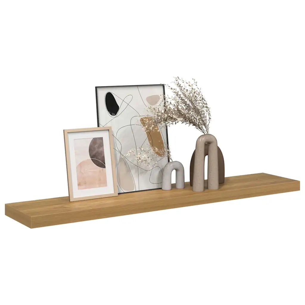 Scaffale da parete Marrone 120 x 23,5 x 4 cm Legno multistrato 42019956