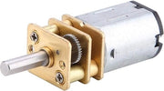Motore a velocità ridotta 6V 200 RPM con ingranaggio in metallo - Motore riduttore mini con ingranaggio metallico - Motore potente .