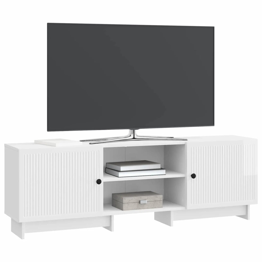 Mobile TV 150 x 31 x 50 cm Bianco Lucido Legno ingegnerizzato 893999