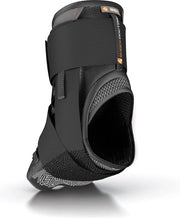 Supporto di Compressione al Ginocchio con Laccio Ankle - Nero - Medio - Tecnologia Gel Ultra