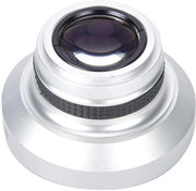 Obiettivo Fisso 0,25x Effetto - Viso Superiore - Lega di Alluminio - Vetro Ottico - Interfaccia 37 mm - Incluso Tasca di Riposo - Obiettivo per Fotocamera
