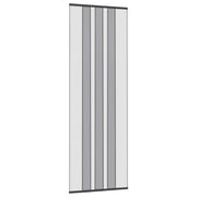 Zanzariera per porta con tenda in rete Nero poliestere CFW9317838