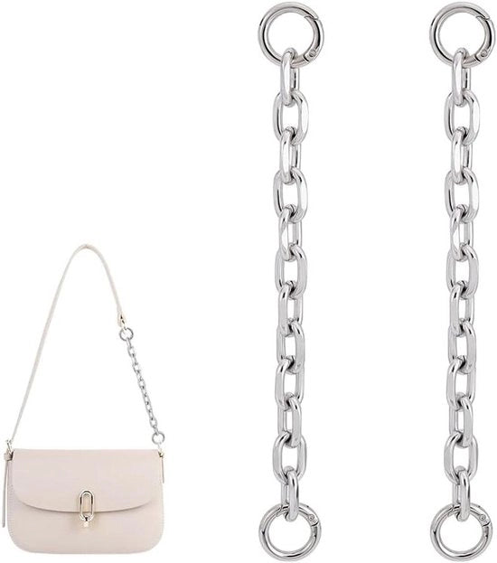 2 pezzi di estensione della tasca a catena da 21cm - Accessori di sostituzione della tasca per borse