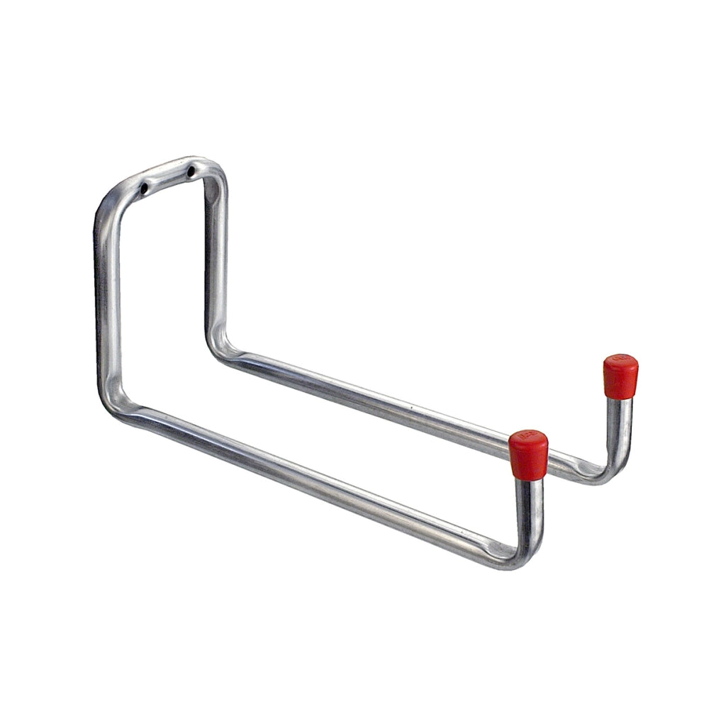 Gancio doppio a parete zincato 90 x 120 x 325 mm.