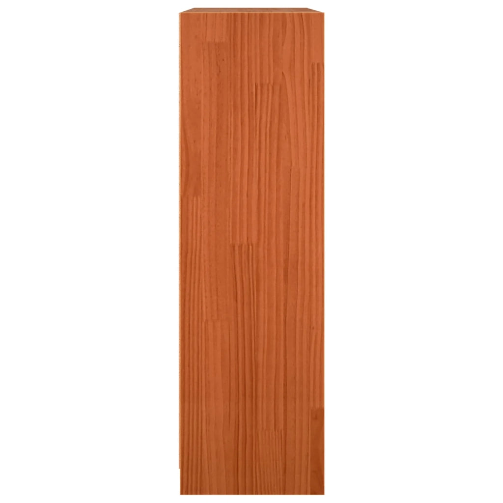 Armadio per Libri Marrone cerato 104 x 33 x 110 cm 869874