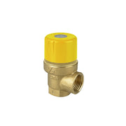 Valvola di sicurezza per impianti solari a taratura fissa 1/2" - 6 BAR