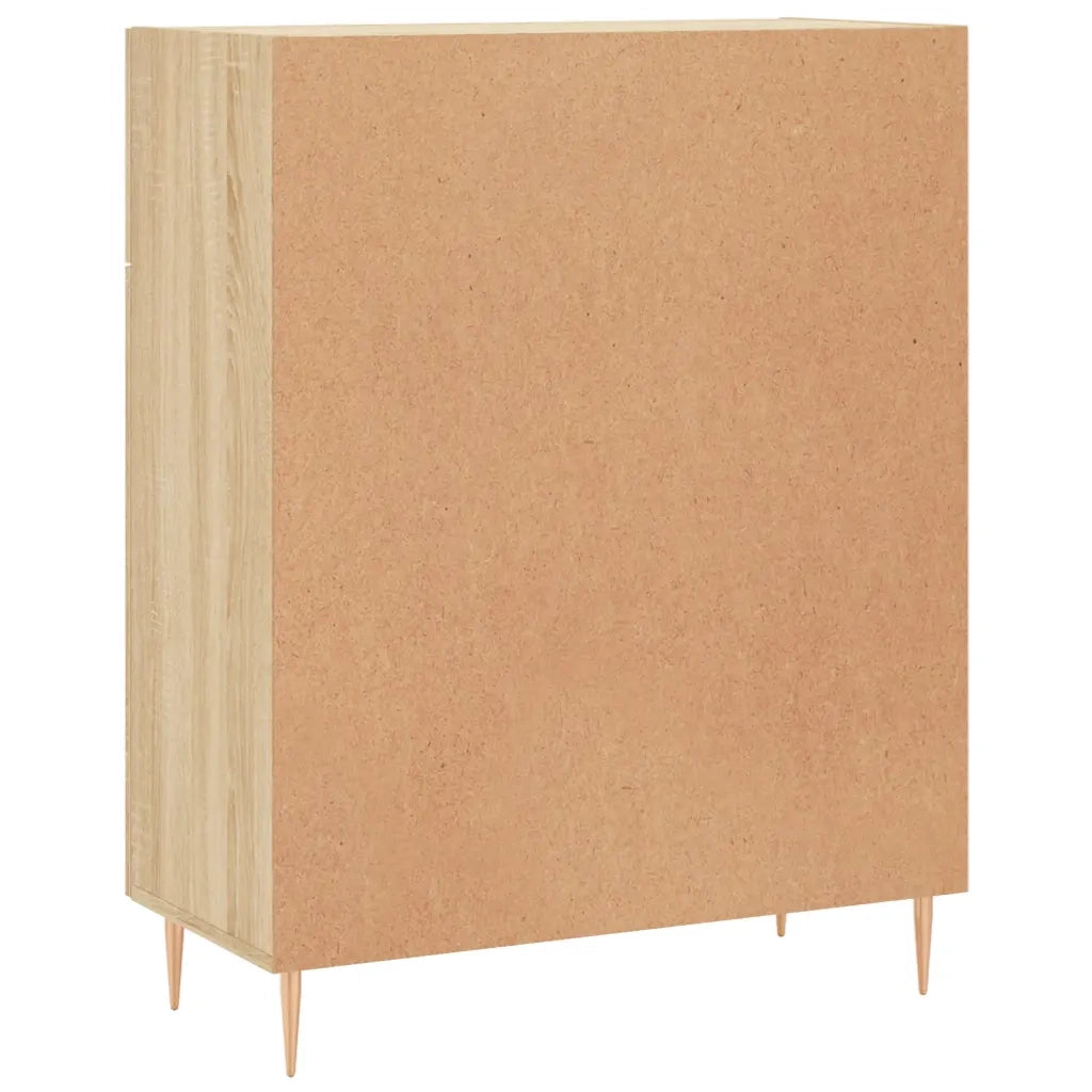 Credenza-Buffet-Armadio da cucina Rovere Sonoma 69,5x34x90 cm in Legno Multistrato 860071