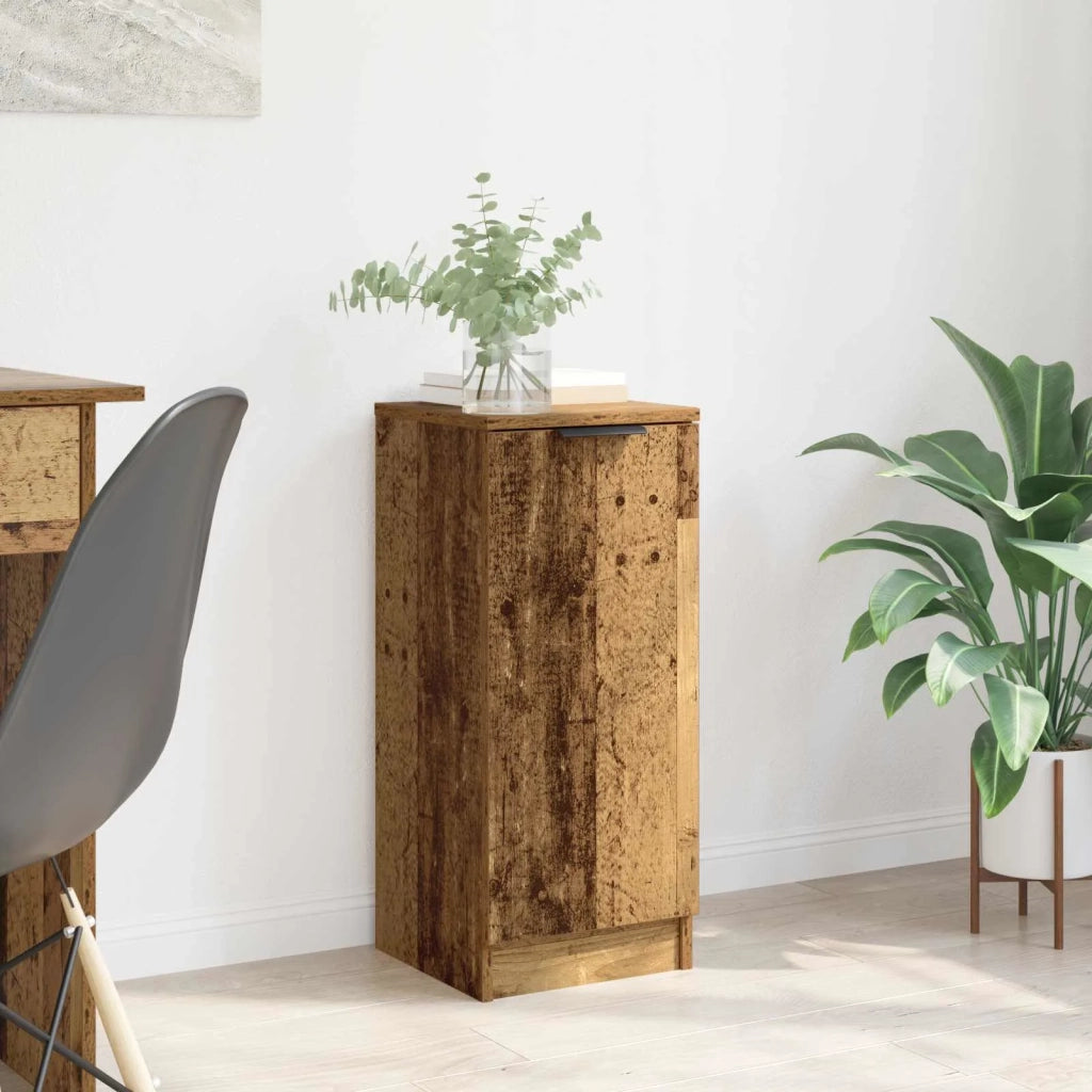 Credenza | Madia | Buffet da pranzo | Armadio da pranzo Legno vecchio 30 x 30 x 70 cm Legno multistrato