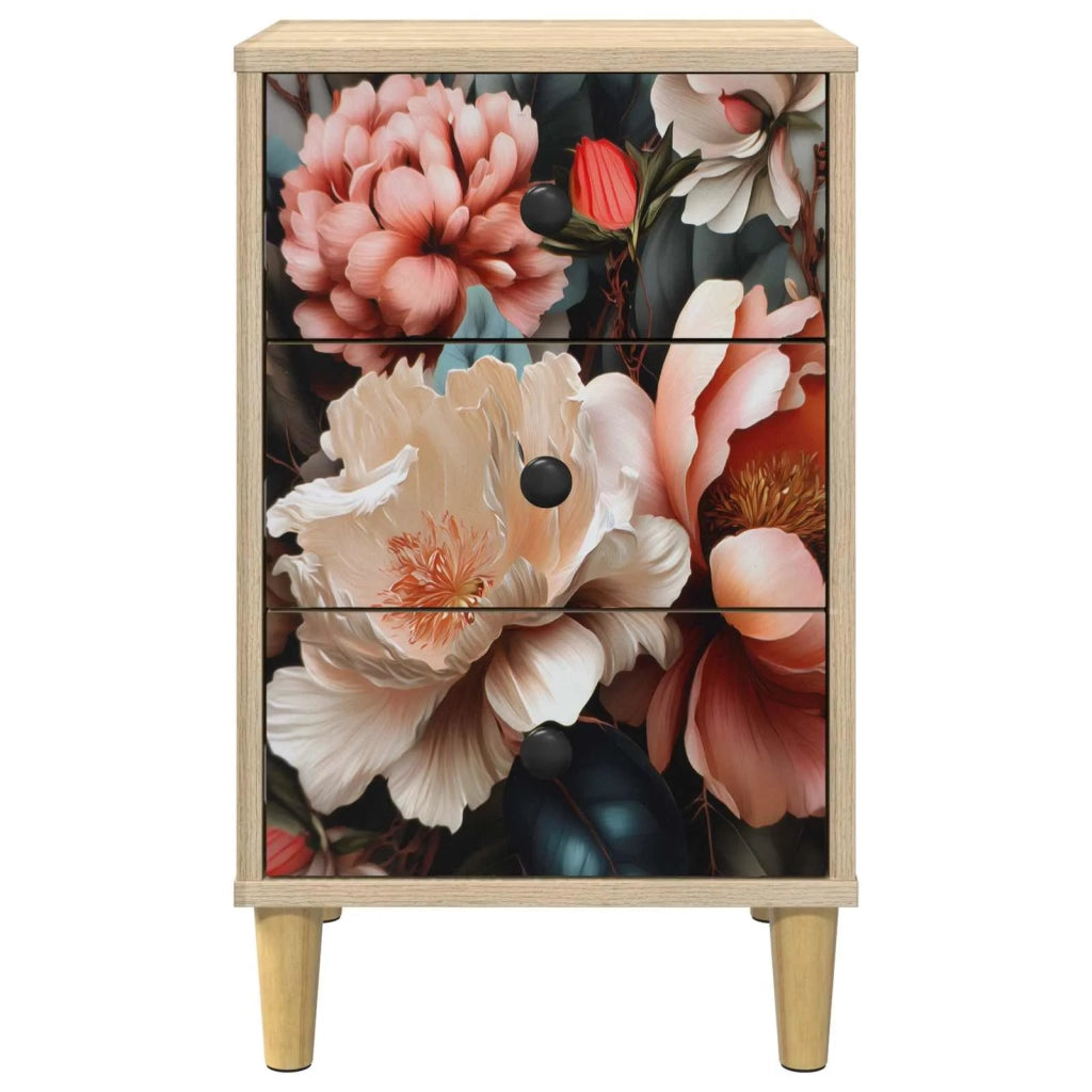 Armadio da Notte BORNE 2 pz Rovere Sonoma 36 x 33 x 60 cm 8007284