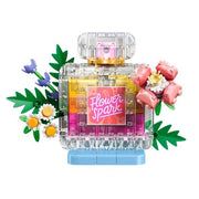 Profumo con decorazione floreale - 31383