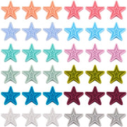 Kralen 48 Stuks Stervormige Siliconen per Armband per Sieraden Fai da Te DIY Artigianato 12 Colori Materiali di Alta Qualità