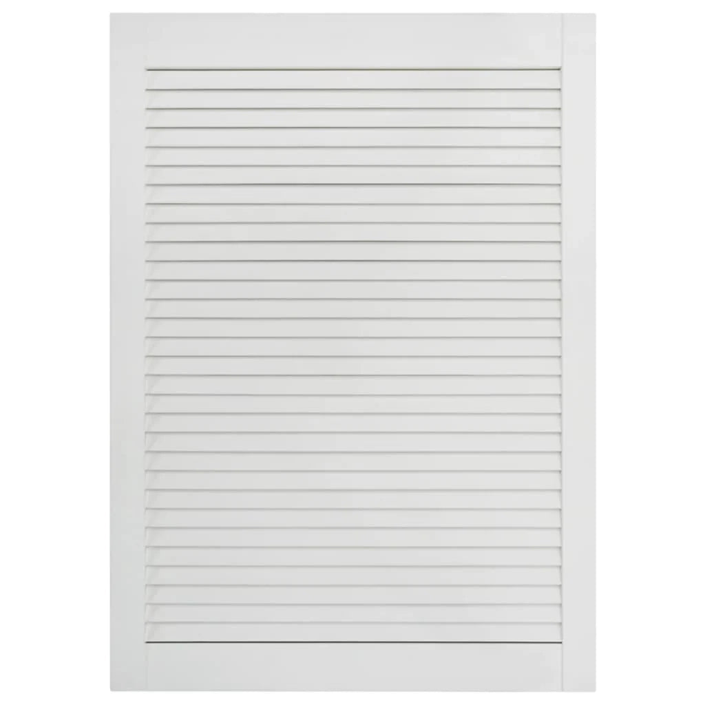 Porte a persiana in 2 pezzi legno di pino massiccio 69 x 39,4 cm bianco 02_0003908