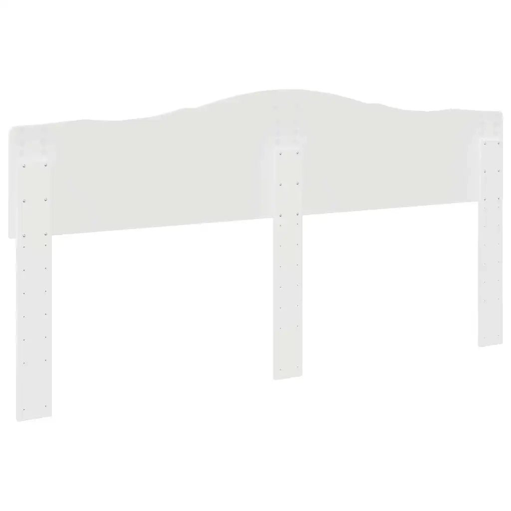 Testiera-Testata-Testiera Decorativa Bianco 180 cm Legno multistrato 229302