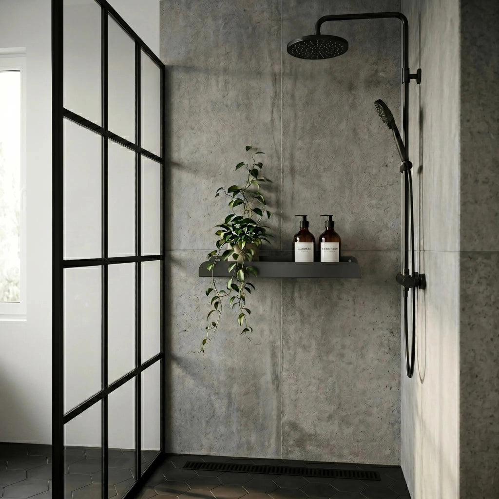 Mensola Da Bagno Sf03 45cm Titan