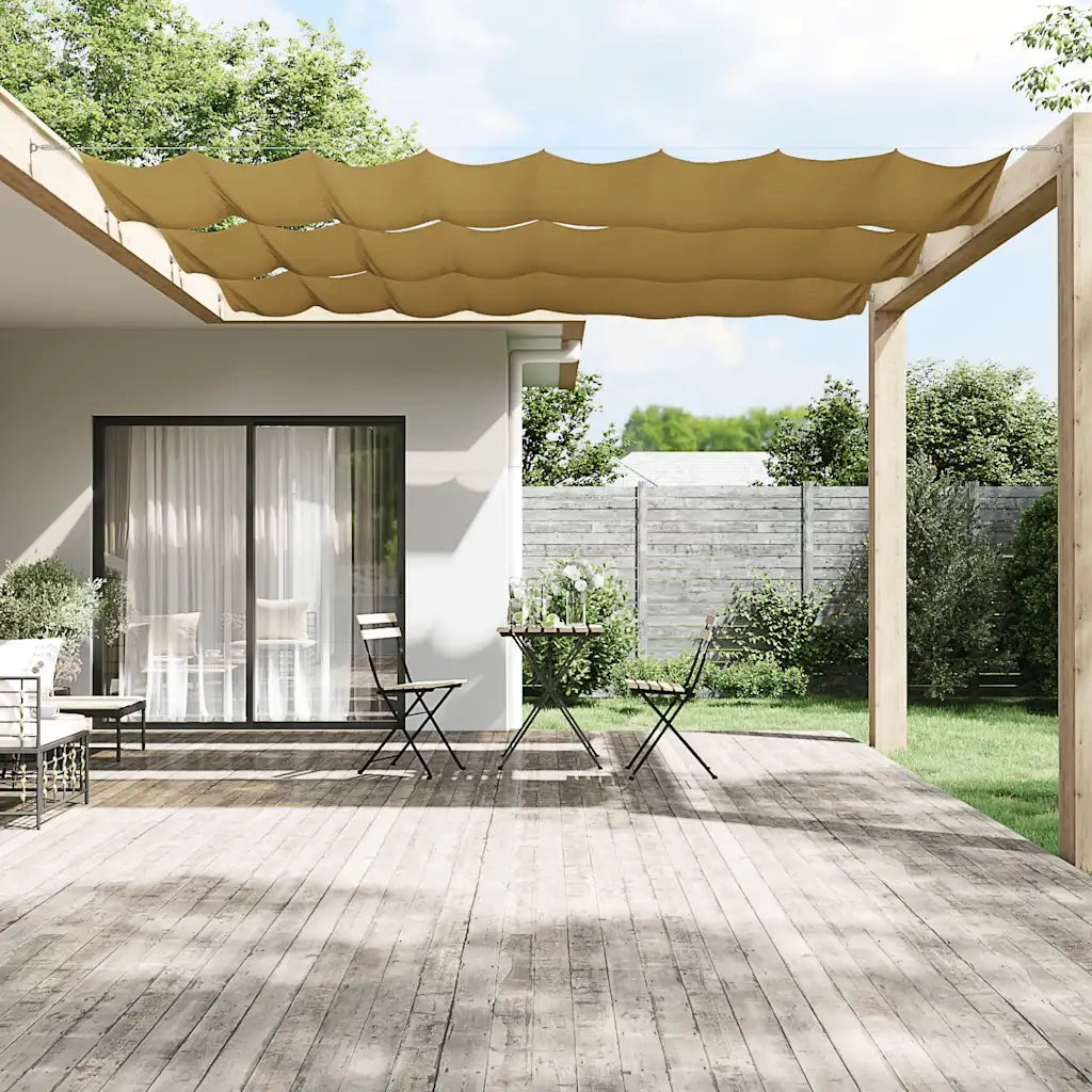 Paravento Verticale Beige 60x1200 cm in Tessuto Oxford CFW8769386